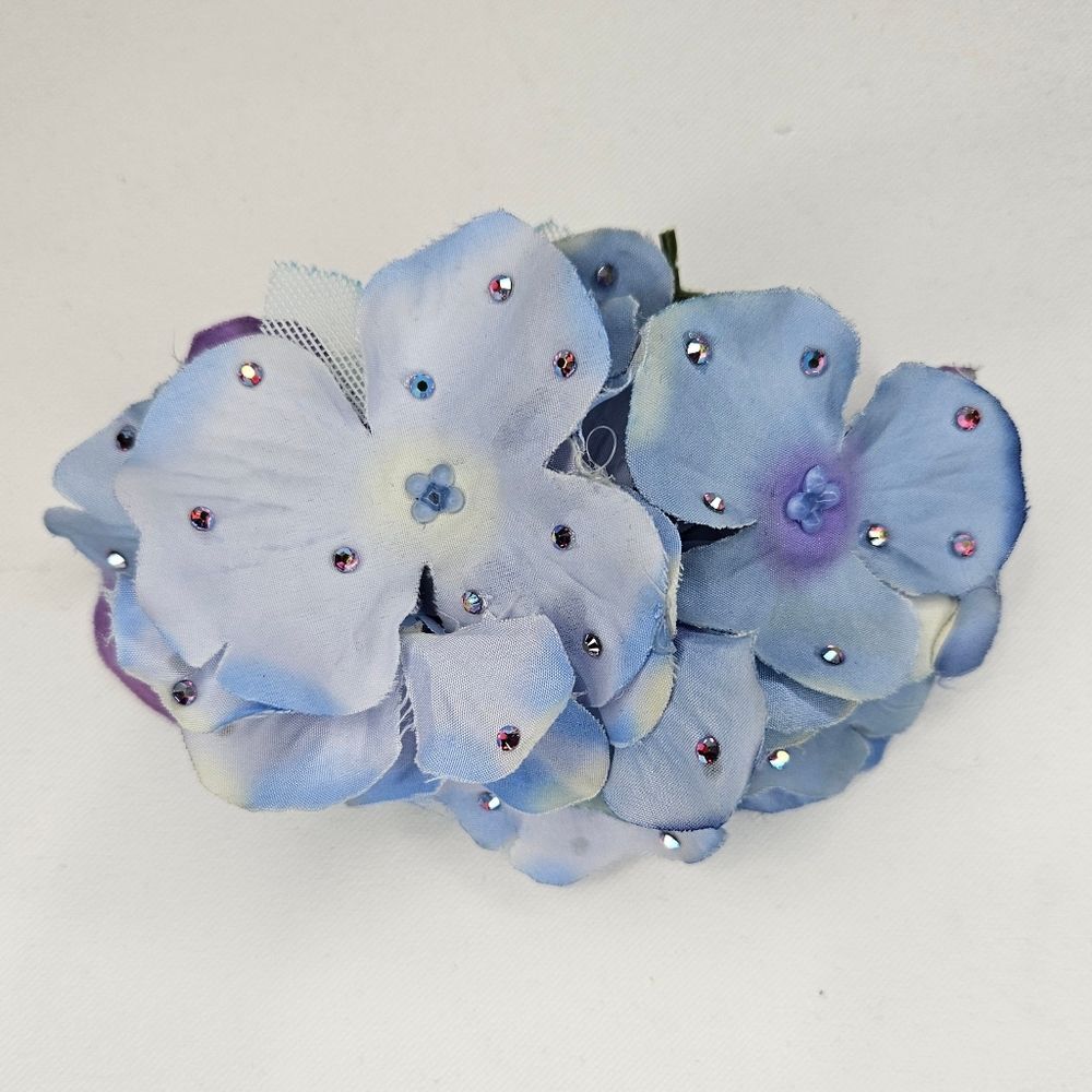Blue Hydrangea Hair Accessory